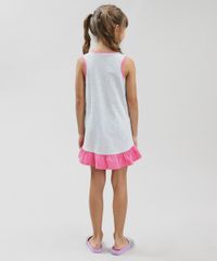 Camisola-Infantil-LOL-Surprise-com-Glitter-e-Babado-Sem-Manga-Cinza-Mescla-Claro-9348484-Cinza_Mescla_Claro_2