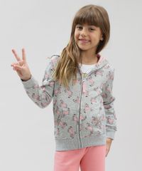 Blusao-Infantil-Estampado-de-Unicornios-com-Capuz-em-Moletom-Cinza-Mescla-9362175-Cinza_Mescla_1