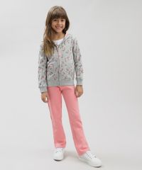 Blusao-Infantil-Estampado-de-Unicornios-com-Capuz-em-Moletom-Cinza-Mescla-9362175-Cinza_Mescla_3
