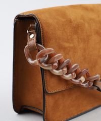 Bolsa-Feminina-Transversal-em-Suede-com-Alca-de-Acrilico-Caramelo-9379324-Caramelo_5