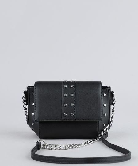 Bolsa-Feminina-Transversal-com-Tachas-e-Alca-de-Corrente-Preta-9360784-Preto_1 Bolsa-Feminina-Transversal-com-Tachas-e-Alca-de-Corrente-Preta-9360784-Preto_1
