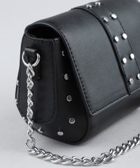 Bolsa-Feminina-Transversal-com-Tachas-e-Alca-de-Corrente-Preta-9360784-Preto_4