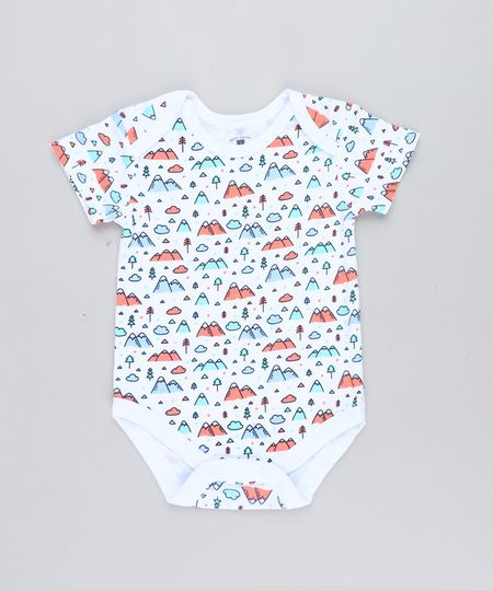 Body-Infantil-Estampado-de-Montanhas-Manga-Curta-Gola-Careca-Branco-9198421-Branco_1