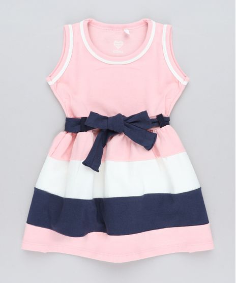 Vestido-Infantil-com-Recortes-e-Laco-Rosa-9415472-Rosa_1