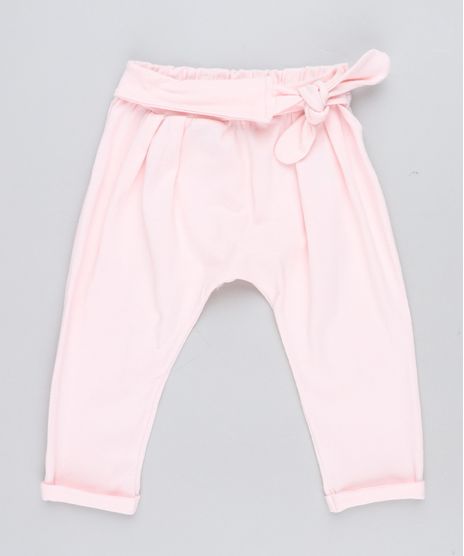 Calca-Infantil-com-No-Rosa-Claro-9473190-Rosa_Claro_1