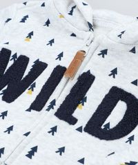 Blusao-Infantil-Estampado--Wild--com-Capuz-em-Moletom-Cinza-Mescla-Claro-9358127-Cinza_Mescla_Claro_5