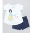 Conjunto-Infantil-Branca-de-Neve-de-Blusa-Manga-Curta-Off-White---Short-em-Moletom-Azul-Marinho-9419578-Azul_Marinho_1