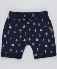 Bermuda-Infantil-Jogger-Estampada-em-Moletom-Azul-Marinho-9428936-Azul_Marinho_1
