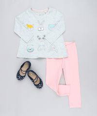 Blusa-Infantil-com-Estampa-Interativa-de-Bichos-Manga-Longa-Decote-Redondo-Cinza-Mescla-Claro-9428257-Cinza_Mescla_Claro_3