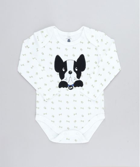 Body-Infantil-Cachorro-Estampado-de-Patinhas-Manga-Longa-Decote-Redondo-Off-White-9188803-Off_White_1