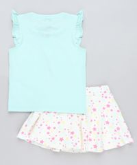 Conjunto-Infantil-Peppa-Pig-de-Regata-Verde-Claro---Short-Saia-Estampado-de-Estrelas-Bege-Claro-9079359-Bege_Claro_2