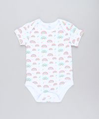 Body-Infantil-Estampado-de-Arco-Iris-Manga-Curta-Decote-Redondo-Branco-9198406-Branco_1