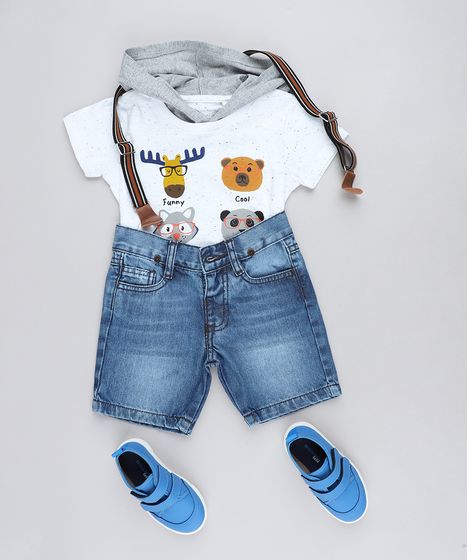 shorts jeans infantil 2 anos