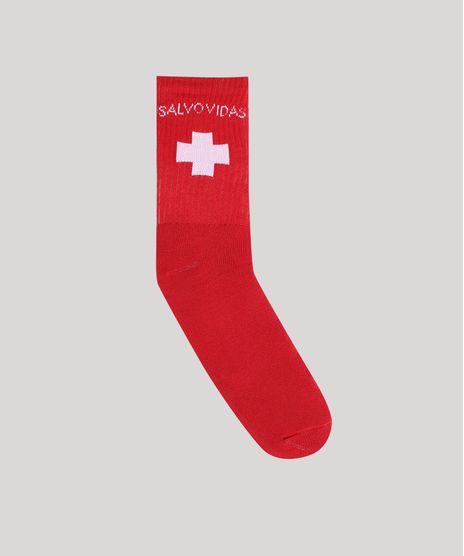 Meia-Masculina-Carnaval-Cano-Longo-Divertida--Salvo-Vidas--Vermelha-9477264-Vermelho_1