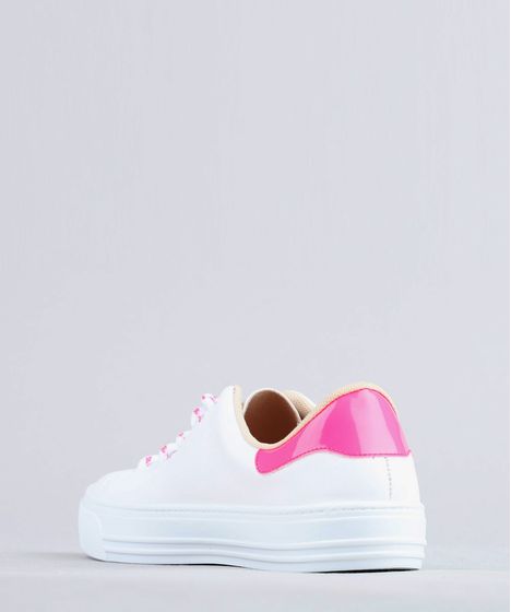 tenis moleca neon