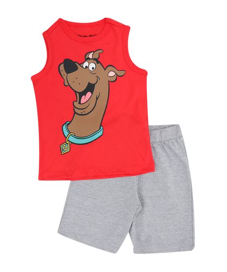 Conjunto-de-Regata-Vermelha---Bermuda-Scooby-Doo-Cinza-Mescla-8404016-Cinza_Mescla_1