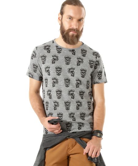 Camiseta-Estampada-de-Caveiras-Cinza-8396724-Cinza_1 Camiseta-Estampada-de-Caveiras-Cinza-8396724-Cinza_1