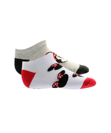 Kit-de-2-Pares-de-Meias-Minnie-Multicor-8394764-Multicor_1