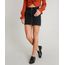 Saia-de-Sarja-Feminina-com-Ziper-de-Argola-Preta-9406099-Preto_1