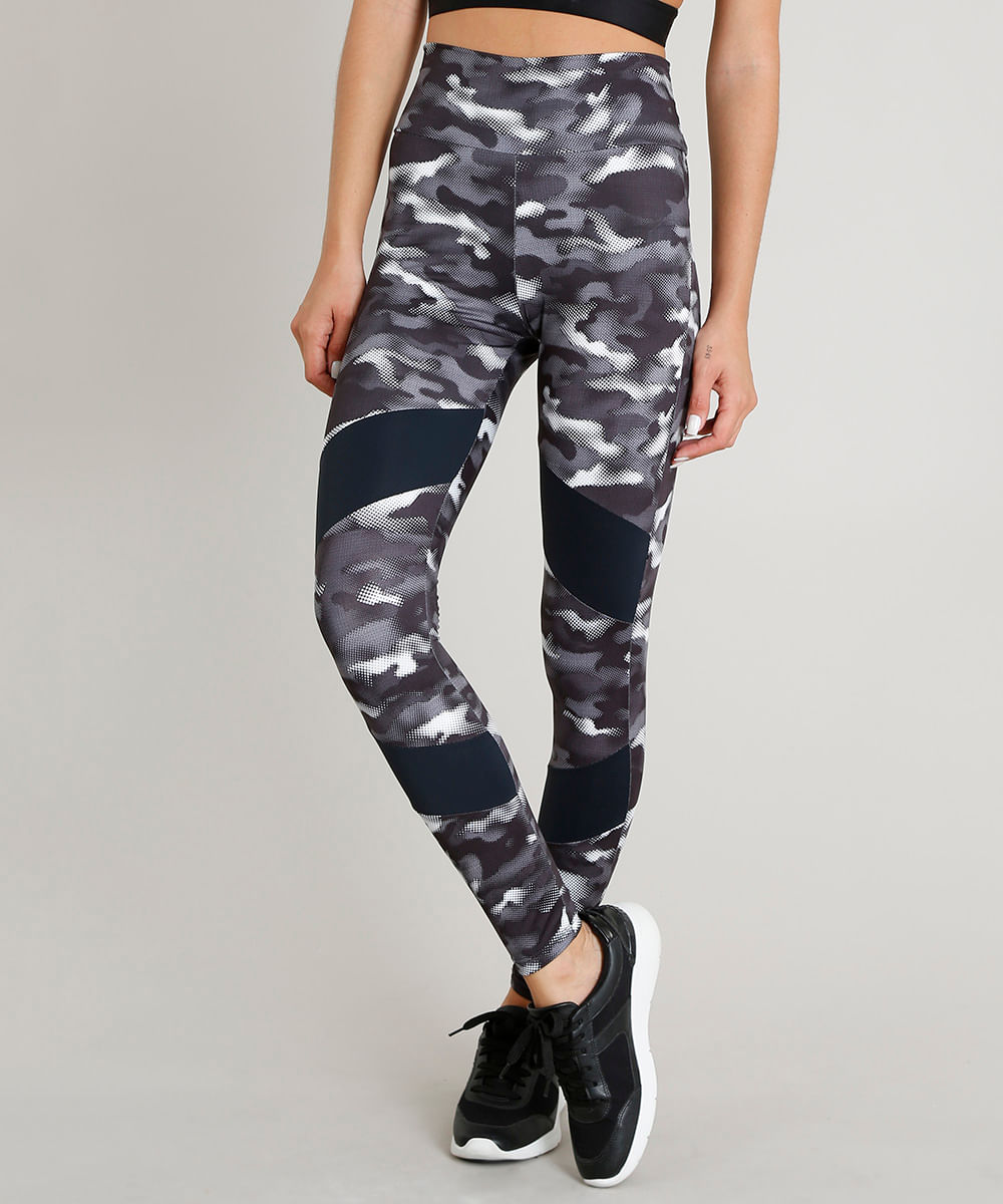 calça legging feminina camuflada