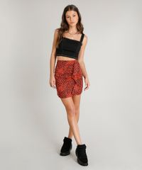 Saia-Feminina-Curta-Estampada-Animal-Print-com-Babado-Cobre-9365142-Cobre_3