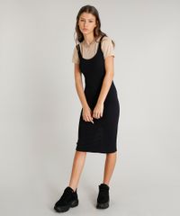 Vestido-Feminino-Midi-Canelado-com-Fenda-Alca-Media-Preto-9445876-Preto_3