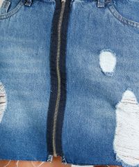 Saia-Jeans-Feminina-Destroyed-com-Ziper-de-Argola-Azul-Medio-9406096-Azul_Medio_4