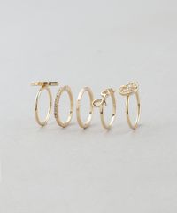Kit-de-5-Aneis-Femininos-com-Strass-Dourado-9413282-Dourado_1