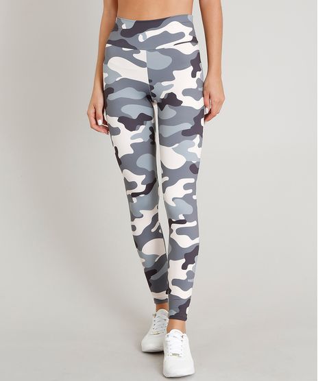 Calca-Legging-Feminina-Esportiva-Ace-Estampada-Camuflada-com-Protecao-UV50--Chumbo-9440961-Chumbo_1