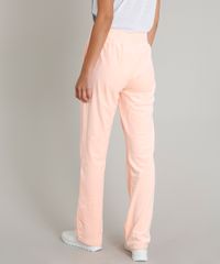 Calca-Feminina-Esportiva-Ace-Basica-em-Plush-com-Bolsos--Laranja-Claro-9348615-Laranja_Claro_2