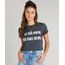 Blusa-Feminina--Era-Fake-News--Manga-Curta-Decote-Redondo-Cinza-Mescla-Escuro-9388565-Cinza_Mescla_Escuro_1