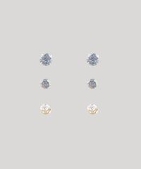Kit-de-3-Brincos-Femininos-com-Pedra-Dourado-8790179-Dourado_1