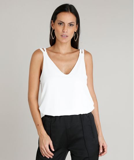 Regata-Feminina-com-Alcas-Cruzadas-Decote-V-Off-White-9334740-Off_White_1