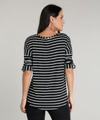 Blusa-Feminina-Listrada-com-Martingale-Manga-Curta-Decote-V-Preta-9453120-Preto_2 Blusa-Feminina-Listrada-com-Martingale-Manga-Curta-Decote-V-Preta-9453120-Preto_2