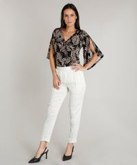 Body-Feminino-Estampado-de-Folhagem-com-No-Manga-Curta-Decote-V-Preto-9413496-Preto_3 Body-Feminino-Estampado-de-Folhagem-com-No-Manga-Curta-Decote-V-Preto-9413496-Preto_3