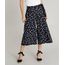 Calca-Pantacourt-Feminina-Estampada-de-Poa-com-Faixa-para-Amarrar-Preta-9447301-Preto_1