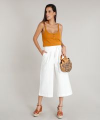 Calca-Pantacourt-Feminina-em-Linho-com-Faixa-para-Amarrar-Off-White-9357653-Off_White_3