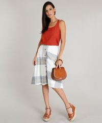 Saia-Feminina-Midi-em-Linho-Estampada-Xadrez-com-Botoes-Off-White-9417231-Off_White_3