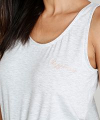 Pijama-Feminino--Happiness--com-Babado-Regata-Cinza-Mescla-Claro-9415985-Cinza_Mescla_Claro_4
