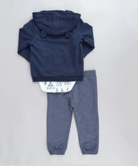 Conjunto-Infantil-de-Body-Estampado-Manga-Curta-Branco---Blusao-Azul-Marinho---Calca-em-Moletom-Azul-9205084-Azul_2