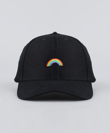 Bone-Feminino-Aba-Curva-com-Bordado-Arco-Iris-Preto-9435905-Preto_1 Bone-Feminino-Aba-Curva-com-Bordado-Arco-Iris-Preto-9435905-Preto_1