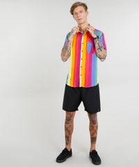 Camisa-Masculina-Carnaval-Arco-Iris-com-Bolso-Manga-Curta-Multicor-9455018-Multicor_3