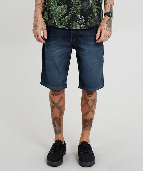 Bermuda-Jeans-Masculina-Slim-Azul-Escuro-9251308-Azul_Escuro_1