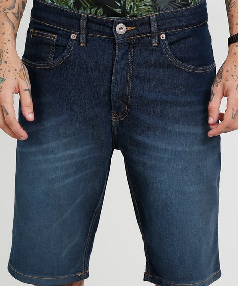bermuda jeans masculina numero 50