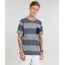 Camiseta-Masculina-Listrada-com-Bolso-Manga-Curta-Gola-Careca-Cinza-Mescla-9435002-Cinza_Mescla_1