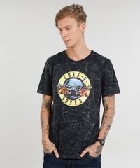 Camiseta-Masculina-Guns-N--Roses-Manga-Curta-Gola-Careca-Preta-9468149-Preto_1