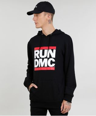 Blusao-Masculino-Run-DMC-em-Moletom-com-Capuz-Preto-9340170-Preto_1