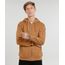 Blusao-Masculino-Basico-em-Moletom-com-Capuz-Manga-Longa-Caramelo-8463518-Caramelo_1