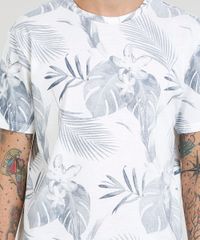 Camiseta-Masculina-Estampada-de-Folhagem-Manga-Curta-Gola-Careca-Off-White-9440764-Off_White_4