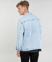 Jaqueta-Jeans-Masculina-com-Bolso-Azul-Claro-9470130-Azul_Claro_2 Jaqueta-Jeans-Masculina-com-Bolso-Azul-Claro-9470130-Azul_Claro_2